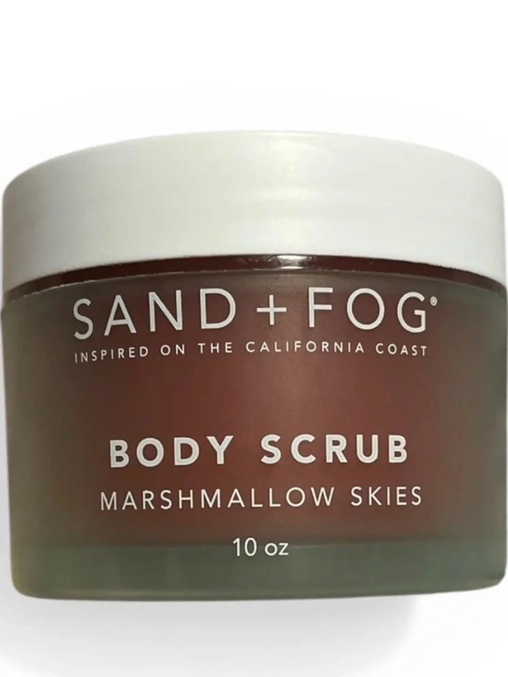 Sand + Fog Marshmallow Skies Body Scrub — White & Brown